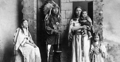 A Stranger Hears Last Wish of a Sioux Chief