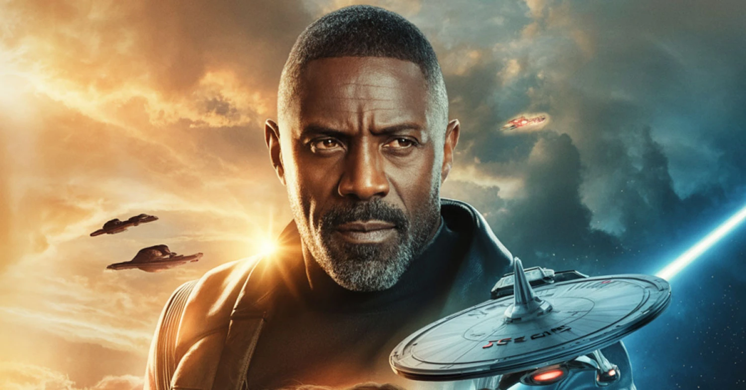 A unique crossover "Star Trek"