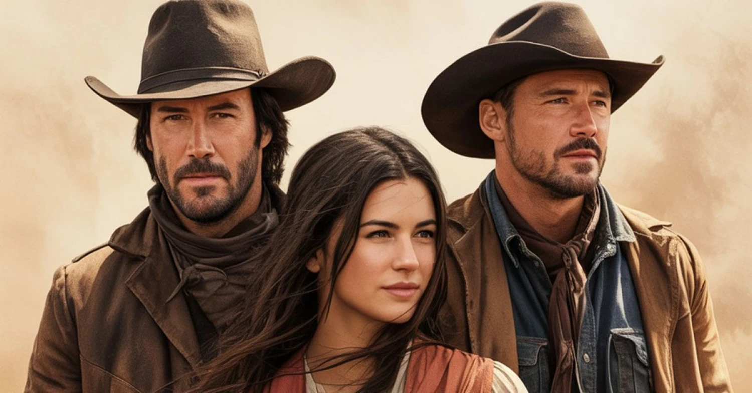 The thrilling world of the Wild West in "3 Bad Men"