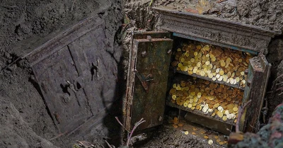 A very impressive discovery, finding treasure in an abandoned palace