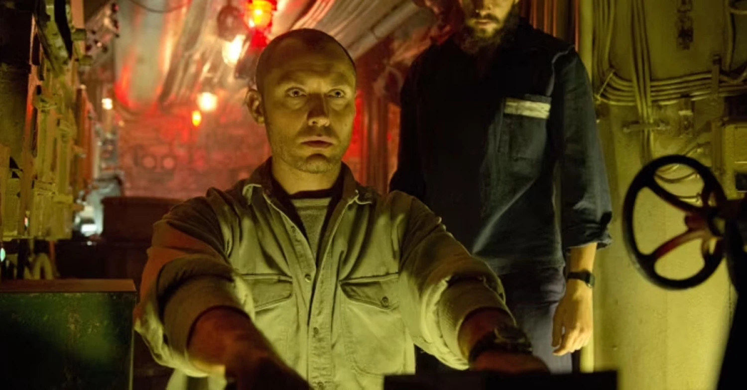 Kevin Macdonald's submarine thriller BLACK SEA, starring Jude Law.