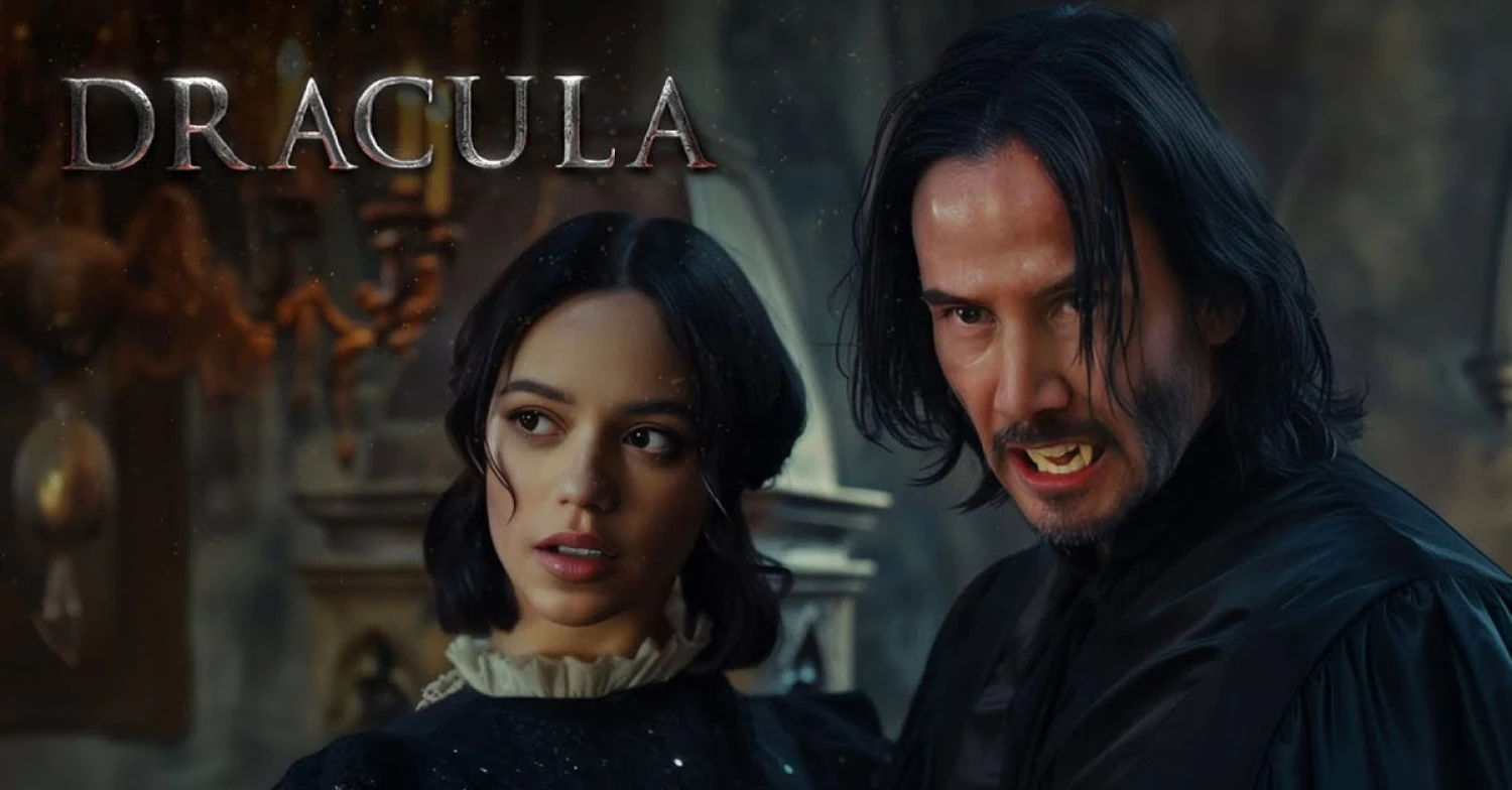 Dracula (2025) with Keanu Reeves, Jenna Ortega