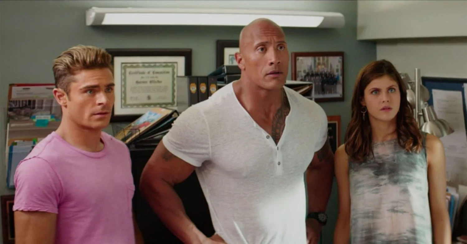 Baywatch With Dwayne Johnson movie